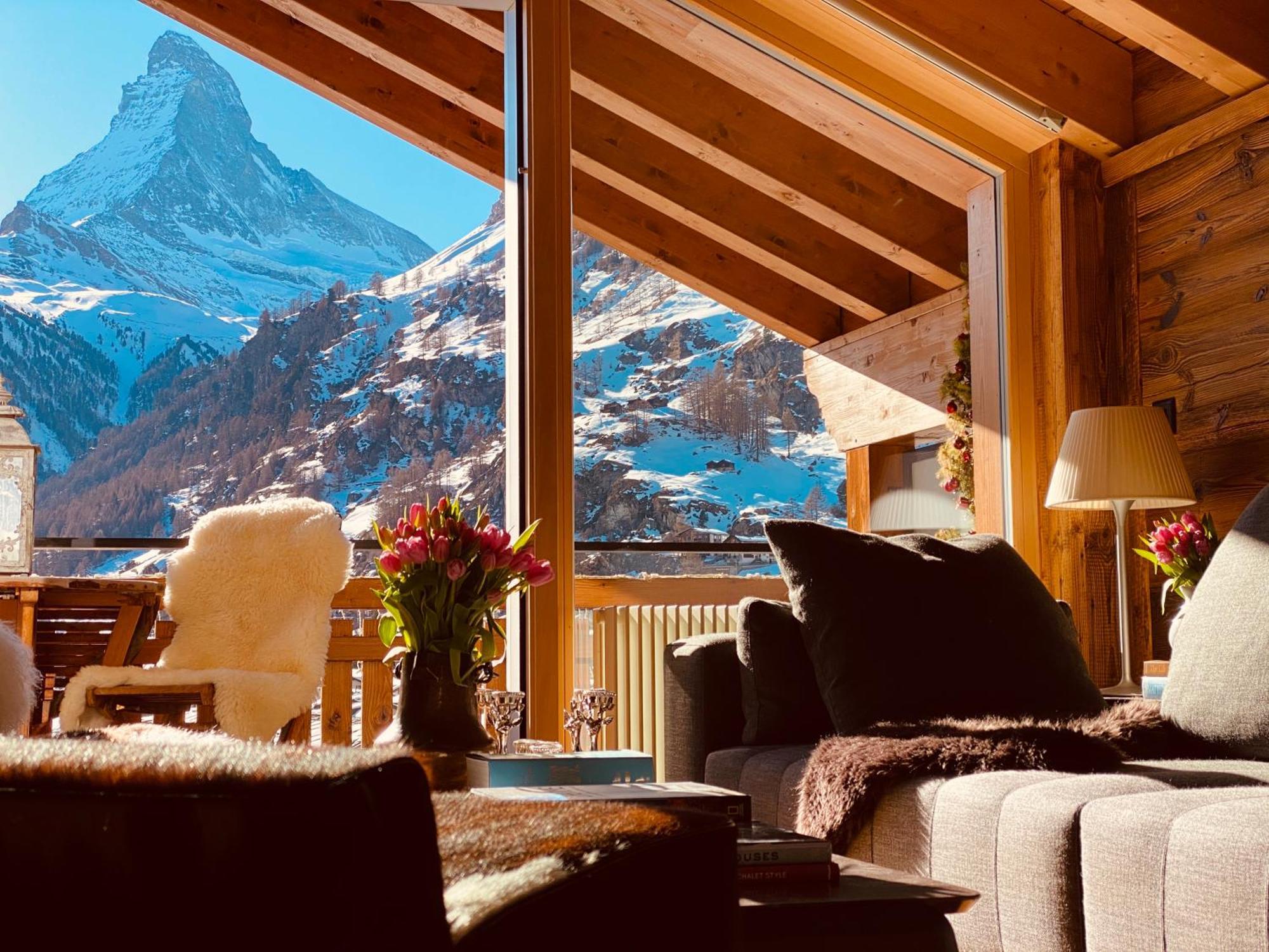 Luxury Chalets & Apartments By Mountain Exposure Zermatt Exterior photo